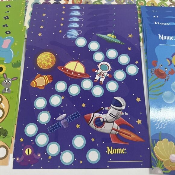 Behavior Reward Charts - 15 Charts, 400 Stickers - Motivate Responsibili… - Picture 3 of 6